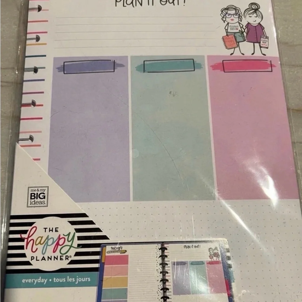 Happy Planner: HTF Stick Girl (bundle of 4 items)
